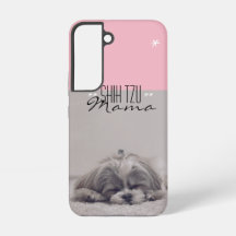 Shih Tzu Mama Samsung Coque pour Dog Moms