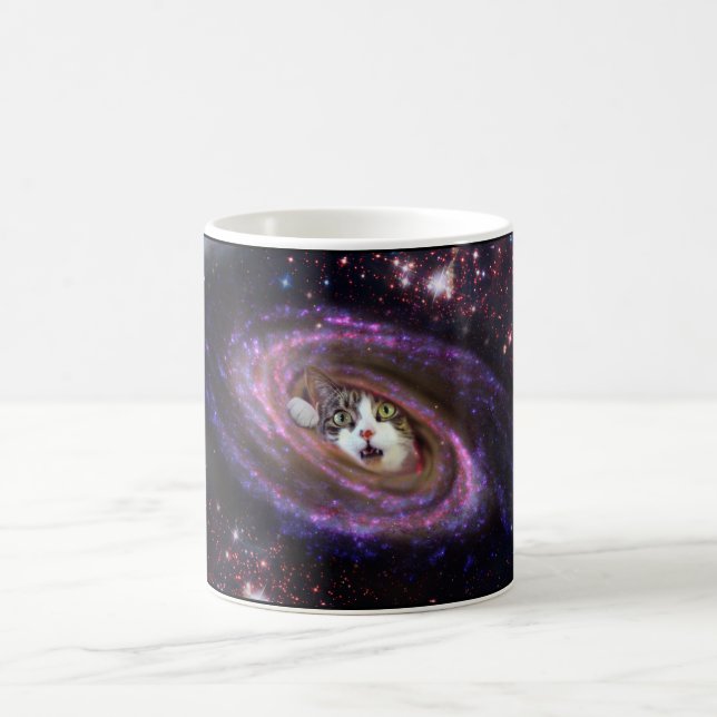 Galaxy Space Cats Coffee Mug (Centre)