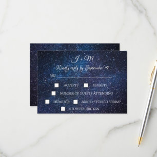 Galaxy Starry Night Celestia Stars Moderne RSVP