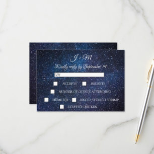 Galaxy Starry Night Celestia Stars Moderne RSVP