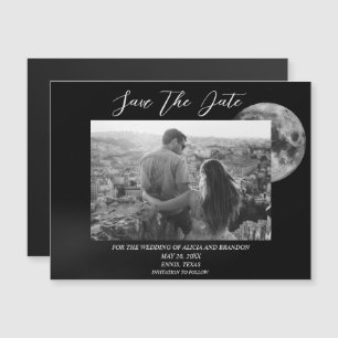 Galaxy Starry Night Stars Sky Mariage Moon Magnet