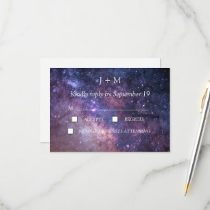 Galaxy Starry Nuit Nebula Mystique moderne RSVP