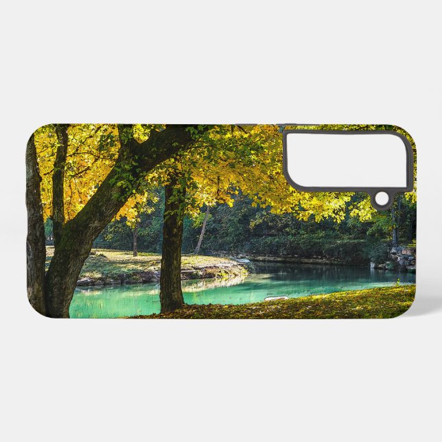 Galaxy Un Endroit Sous L'Ombre Samsung Coque (Verso Horizontal)