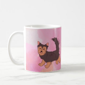 Galaxy Yorkie Mug rose