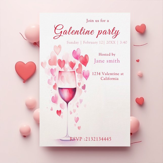 galentines partie Invitation (Créateur téléchargé)