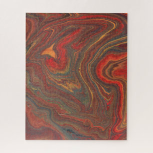 Galerie Chaud Apaisant Abstrait Acrylique Puzzle