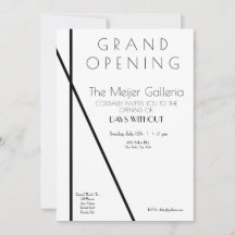 Galerie Contemporaine Grande Invitation D'Ouvertur