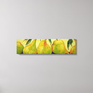 Galerie de poires vertes toile à papier