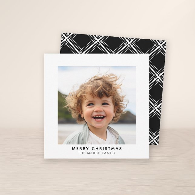 Galerie instantanée de photos frontière blanche Jo (A simple white border makes this a beautiful Christmas card with a gallery style. Print or Download)
