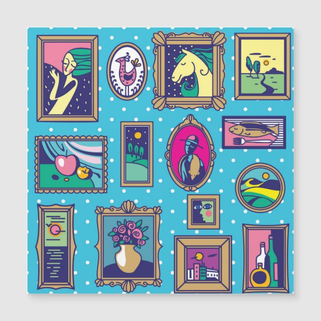 Galerie murale : collection d'images diverses (Devant)