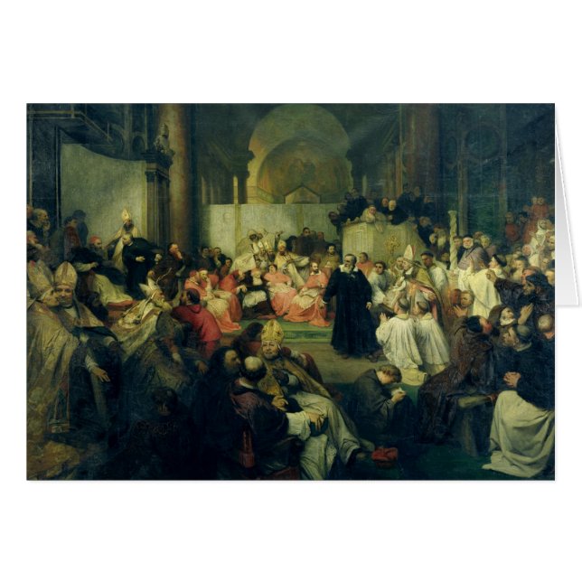Galilée devant le Conseil, 1861 (Devant horizontal)