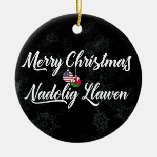 Gallois American Bilingue Décoration de vacances