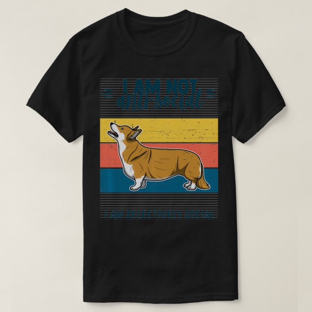 Gallois Corgi Pullover Cadeau Femmes Hommes Capsul (Design devant)