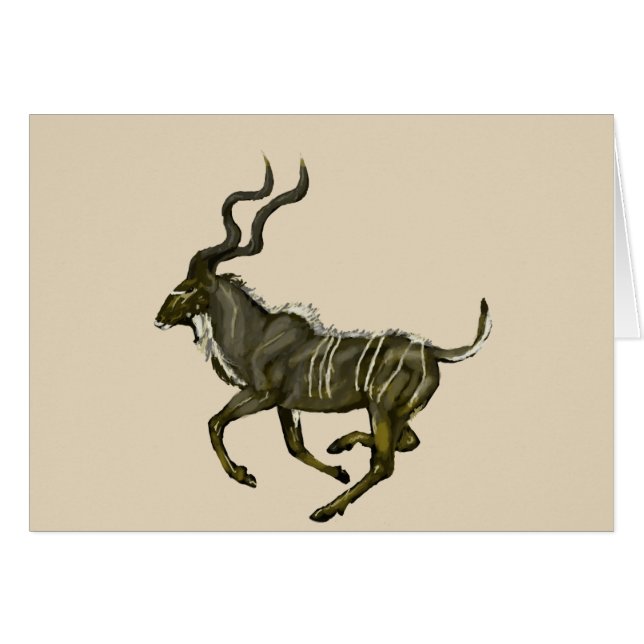 Galloping kudu (Devant horizontal)