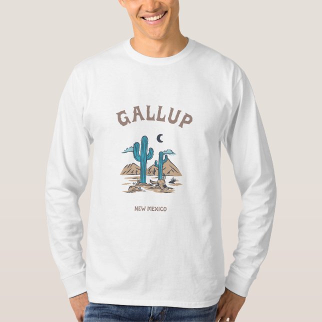 Gallup - New Mexico T-shirt à manches longues (Devant)