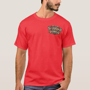 Gallup Nouveau-Mexique Route 66 100 Ans T-Shirt Vi