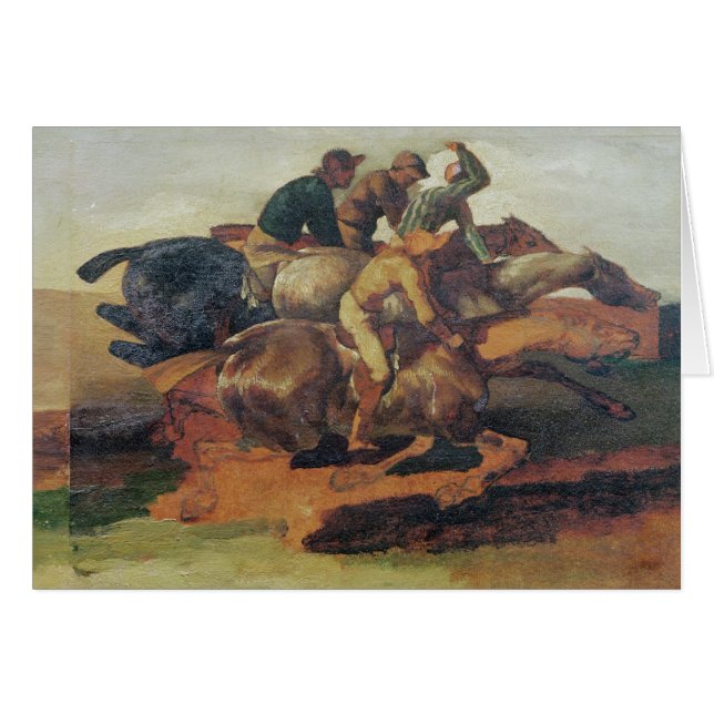 Galoper de quatre jockeys (Devant horizontal)