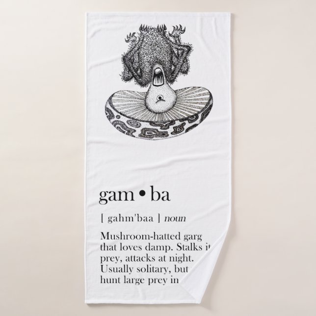Gamba (Serviette de bain)