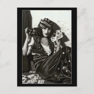 Gamber tzigane - Carte postale Vintage