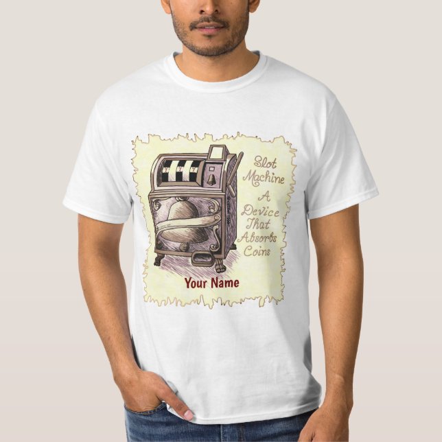 Gambling Red Bell slots T-Shirt (Devant)