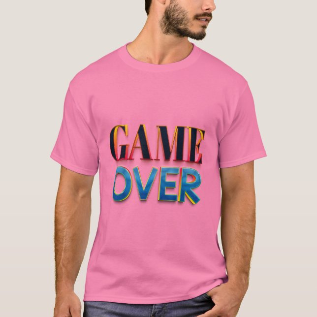 Game Mode On – Gamer Graphic T-Shirt (Devant)