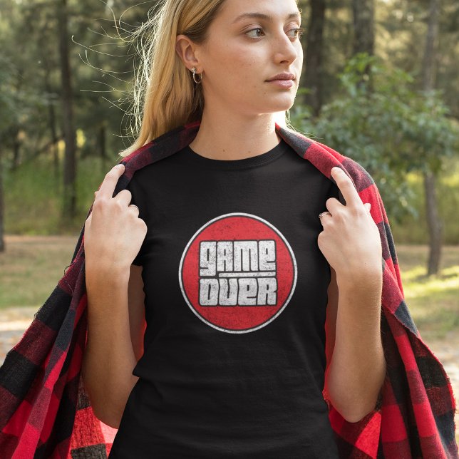 Game Over Icon - T-Shirt du joueur vidéo (Créateur téléchargé)