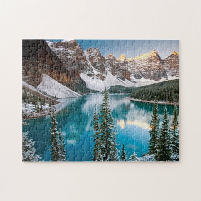 Game Puzzle Winter Mountains (Horizontal)