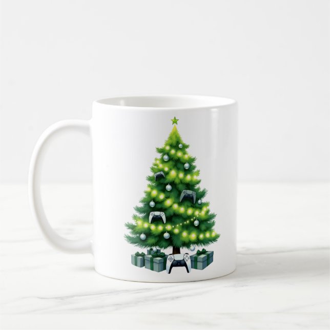 Gamer Christmas Mug (Gauche)