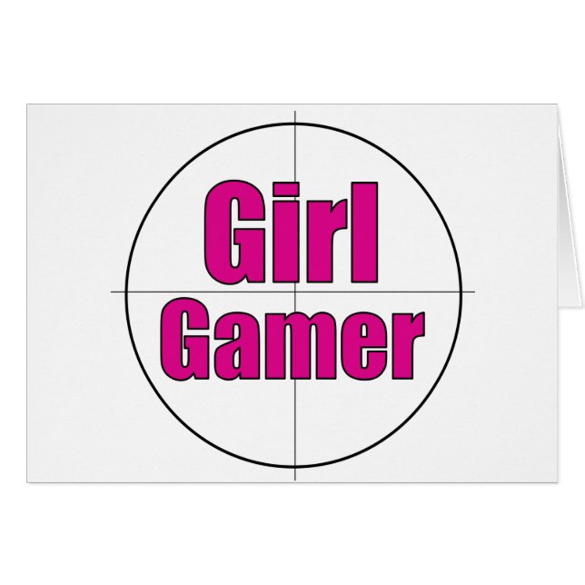 Gamer fille (Devant horizontal)