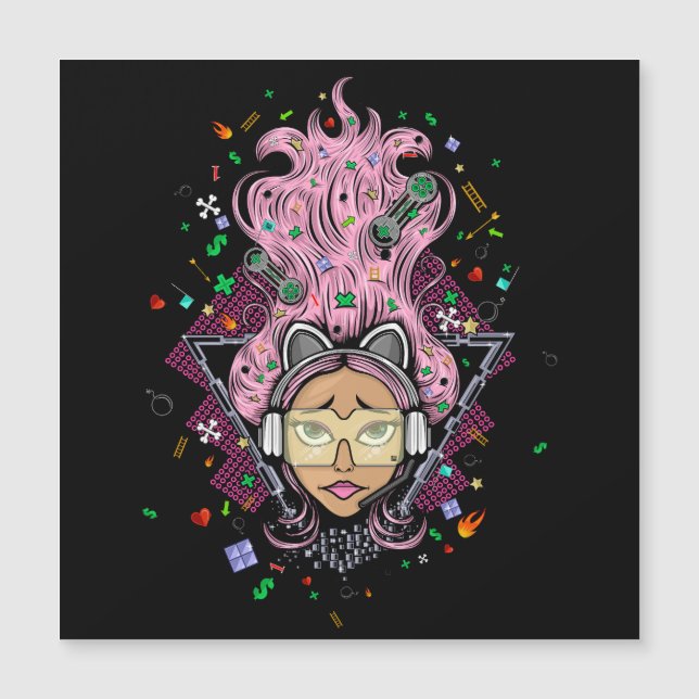 Gamer fille (Devant)