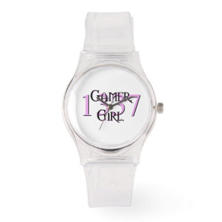 "Gamer. Fille." Montre