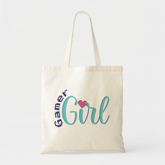 Gamer Girl Tote Bag - Perfect Gaming Gift (Devant)