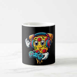 Gamer Pizza Vidéo Jeu Nourriture Café Mug