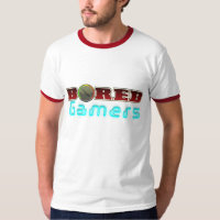 Gamers ennuyés - T-shirt bagué