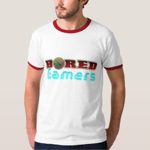 Gamers ennuyés - T-shirt bagué