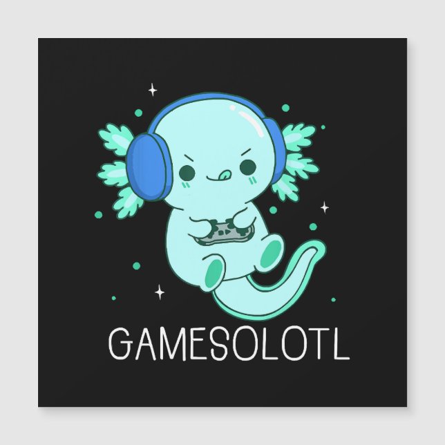 Gamesolotl Axolotl Gamer (Devant)
