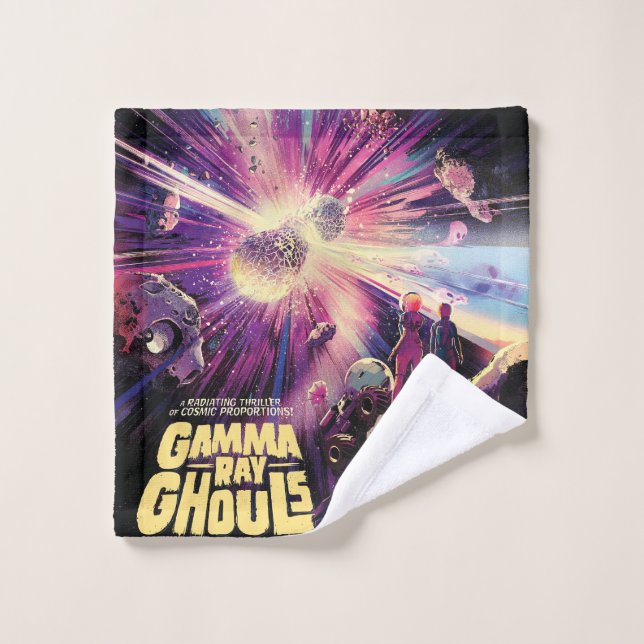 Gamma Ray Burst Pulsars Kilonova Collision cosmiqu (Gant de toilette)