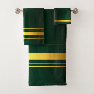 Gamme de textiles de luxe tendance Green Gold