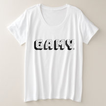 GAMY® Logo Noir Femmes