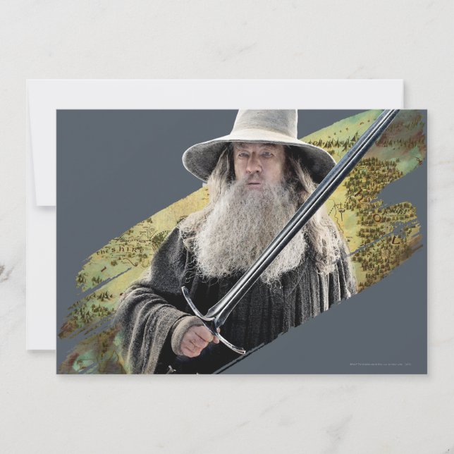 Gandalf With Sword Green (Devant)