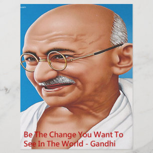 Gandhi & Devenez le Changement Citation