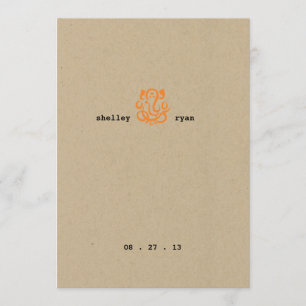 Ganesha Faire-part de mariage
