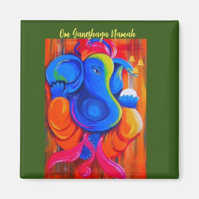 Ganesha Magnet pour Diwali (Devant)