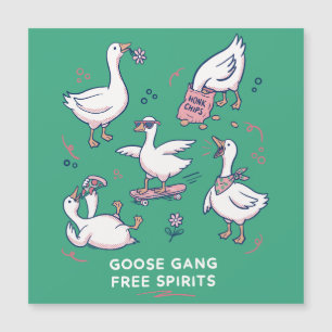 Gang de l'oie idiote T-shirt de l'oie drôle