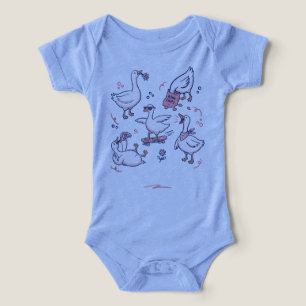 Gang de l'oie idiote T-shirt de l'oie drôle