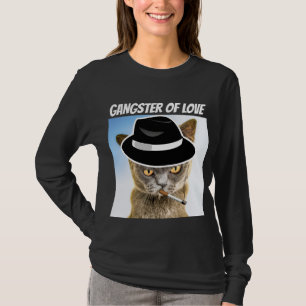 GANGSTER OF LOVE FEDORA CHAT T-SHIRTS