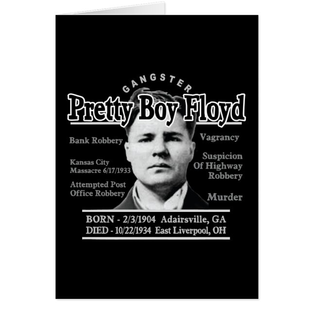 Gangster Pretty Boy Floyd (Devant)