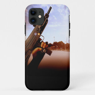 Gangster Uzi iPhone 5 Coque