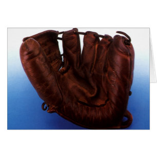 Gant de baseball en cuir antique de sport vintage