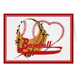 Gant de baseball et Coeur de baseball